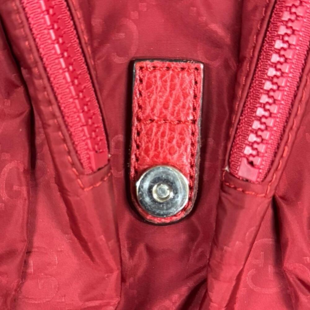 GUCCI Red Backpack - Picture 11 of 13